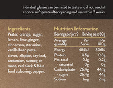 Load image into Gallery viewer, Mulled Wine Syrup - Red Coloured